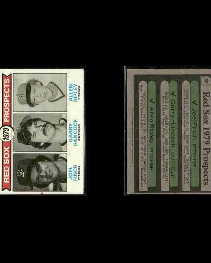 Boston Red Sox 1979 Topps Baseball 42-Card Lot Topps VG