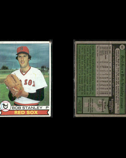 Boston Red Sox 1979 Topps Baseball 42-Card Lot Topps VG