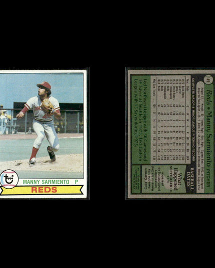 Cincinnati Reds 1979 Topps Baseball 36-Card Lot Topps VG