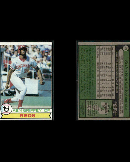 Cincinnati Reds 1979 Topps Baseball 36-Card Lot Topps VG