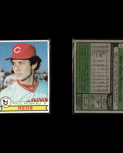 Cincinnati Reds 1979 Topps Baseball 36-Card Lot Topps VG
