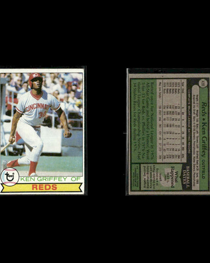 Cincinnati Reds 1979 Topps Baseball 36-Card Lot Topps VG