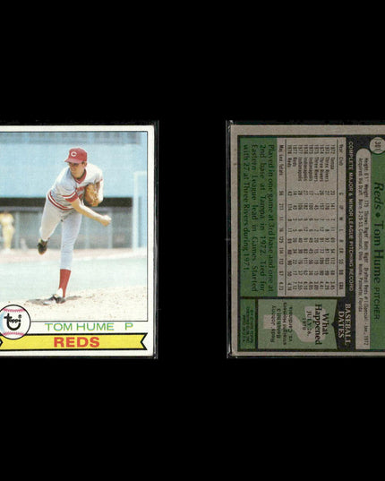 Cincinnati Reds 1979 Topps Baseball 36-Card Lot Topps VG