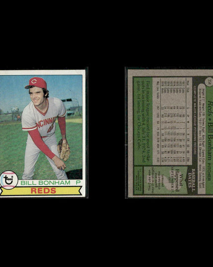 Cincinnati Reds 1979 Topps Baseball 36-Card Lot Topps VG