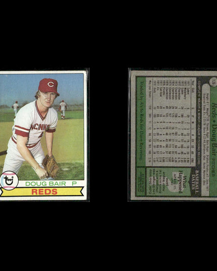 Cincinnati Reds 1979 Topps Baseball 36-Card Lot Topps VG