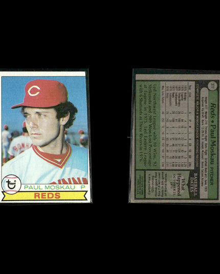 Cincinnati Reds 1979 Topps Baseball 36-Card Lot Topps VG