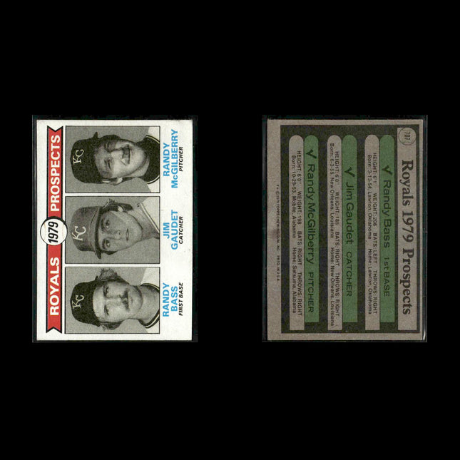 Kansas City Royals 1979 Topps Baseball 38-Card Lot Topps VG