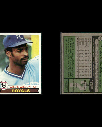 Kansas City Royals 1979 Topps Baseball 38-Card Lot Topps VG
