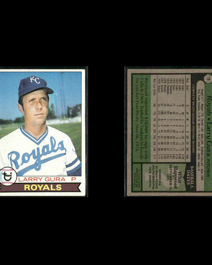 Kansas City Royals 1979 Topps Baseball 38-Card Lot Topps VG