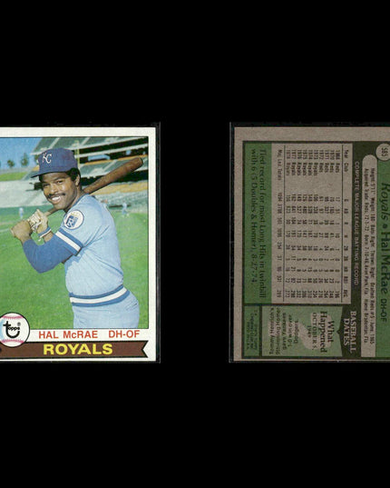 Kansas City Royals 1979 Topps Baseball 38-Card Lot Topps VG