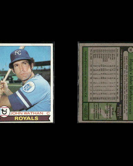 Kansas City Royals 1979 Topps Baseball 38-Card Lot Topps VG