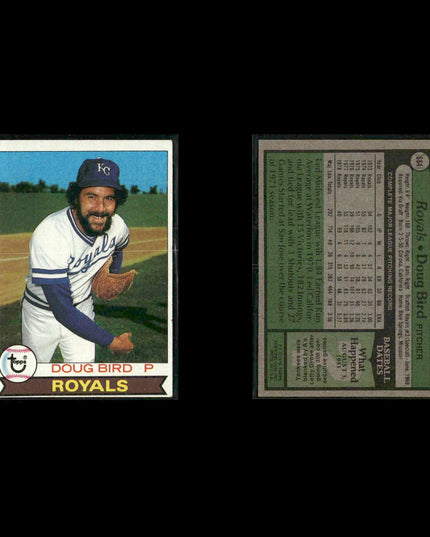 Kansas City Royals 1979 Topps Baseball 38-Card Lot Topps VG
