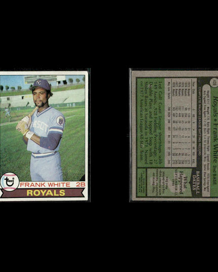 Kansas City Royals 1979 Topps Baseball 38-Card Lot Topps VG
