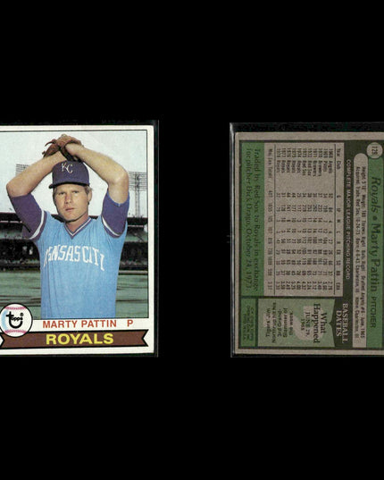 Kansas City Royals 1979 Topps Baseball 38-Card Lot Topps VG