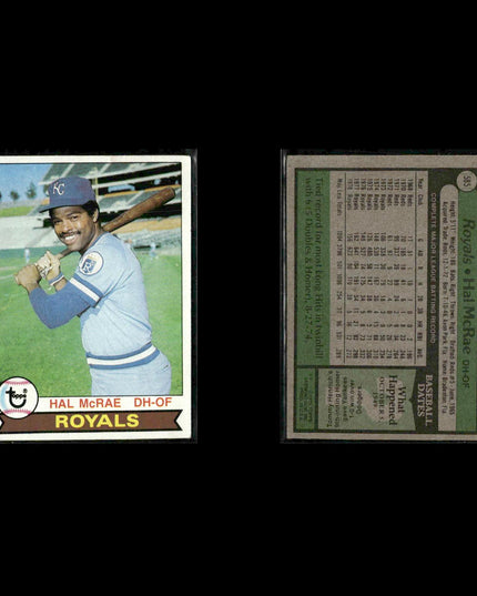 Kansas City Royals 1979 Topps Baseball 38-Card Lot Topps VG