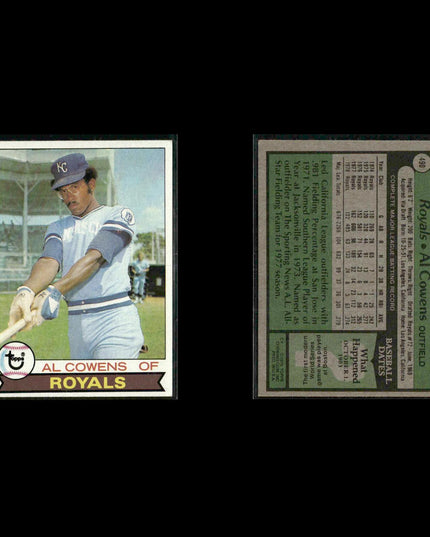 Kansas City Royals 1979 Topps Baseball 38-Card Lot Topps VG