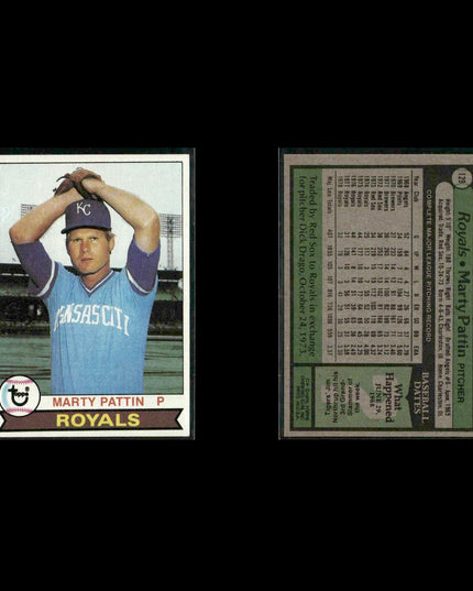 Kansas City Royals 1979 Topps Baseball 38-Card Lot Topps VG