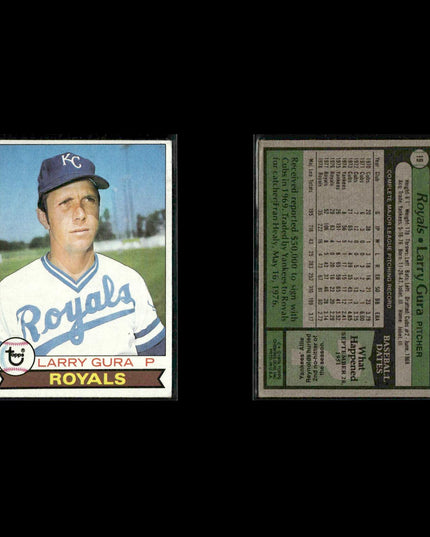 Kansas City Royals 1979 Topps Baseball 38-Card Lot Topps VG