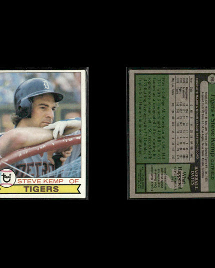 Detroit Tigers 1979 Topps Baseball 36-Card Lot Topps VG