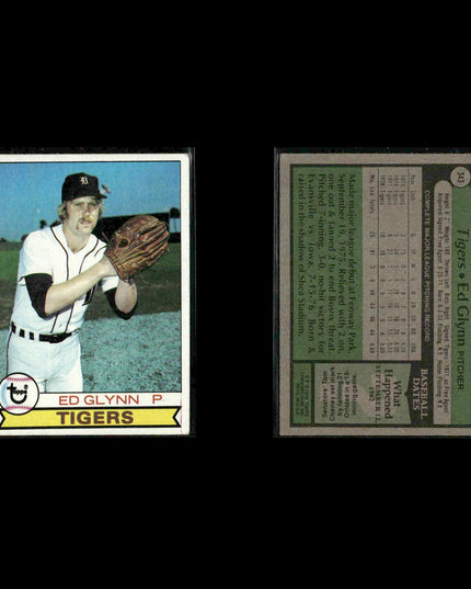 Detroit Tigers 1979 Topps Baseball 36-Card Lot Topps VG