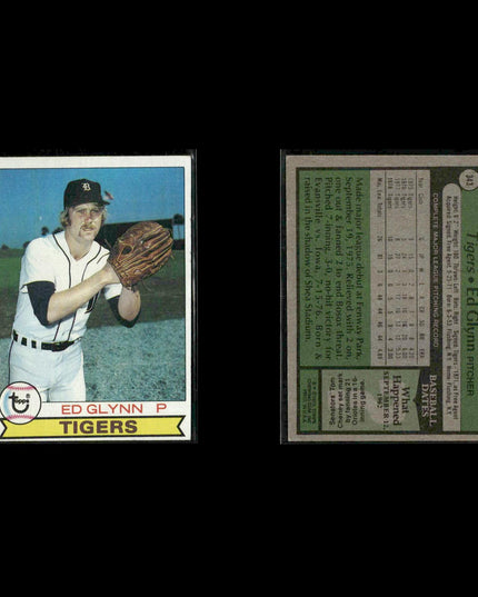 Detroit Tigers 1979 Topps Baseball 36-Card Lot Topps VG