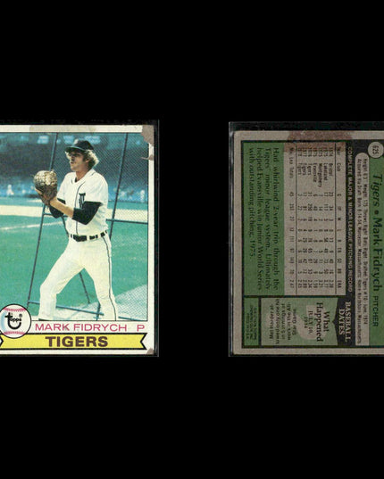 Detroit Tigers 1979 Topps Baseball 36-Card Lot Topps VG