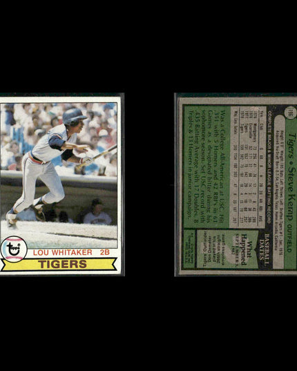 Detroit Tigers 1979 Topps Baseball 36-Card Lot Topps VG