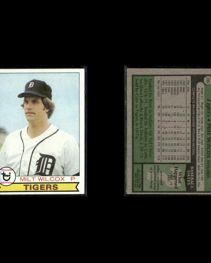 Detroit Tigers 1979 Topps Baseball 36-Card Lot Topps VG
