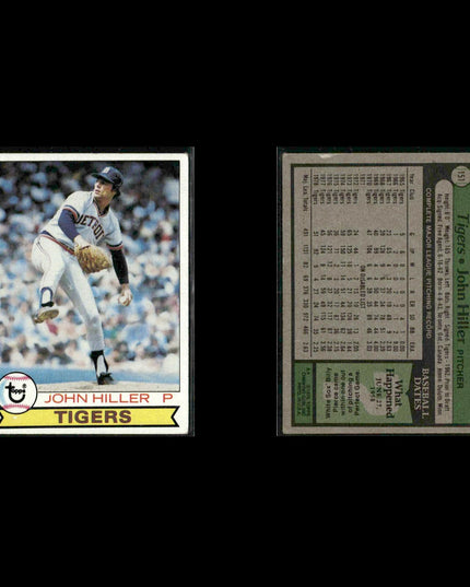 Detroit Tigers 1979 Topps Baseball 36-Card Lot Topps VG