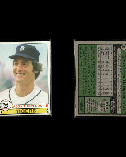 Detroit Tigers 1979 Topps Baseball 36-Card Lot Topps VG