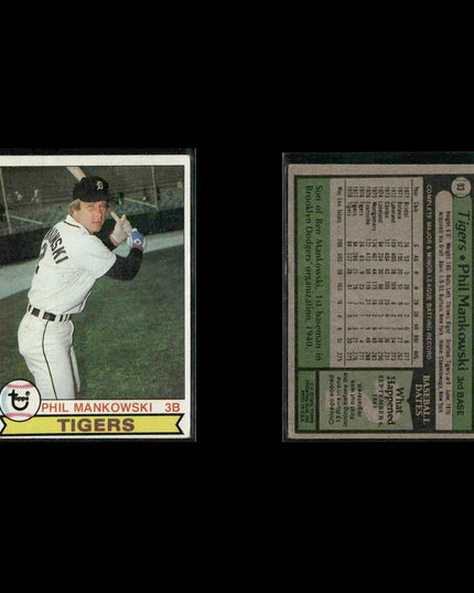Detroit Tigers 1979 Topps Baseball 36-Card Lot Topps VG