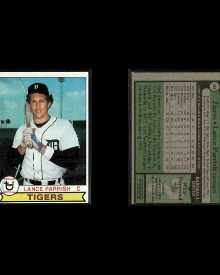 Detroit Tigers 1979 Topps Baseball 36-Card Lot Topps VG