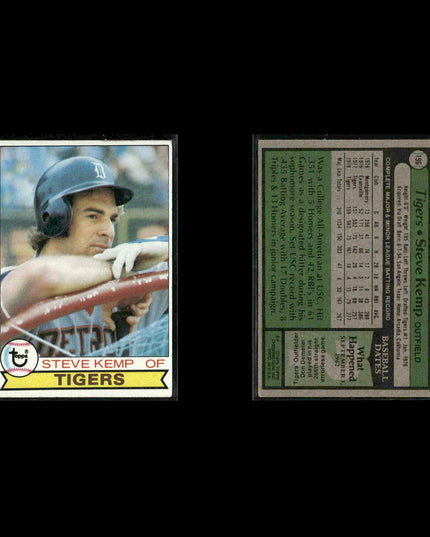 Detroit Tigers 1979 Topps Baseball 36-Card Lot Topps VG