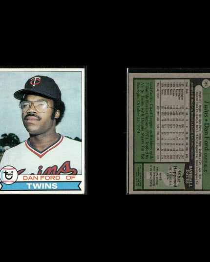 Minnesota Twins 1979 Topps Baseball 61-Card Lot Topps VG