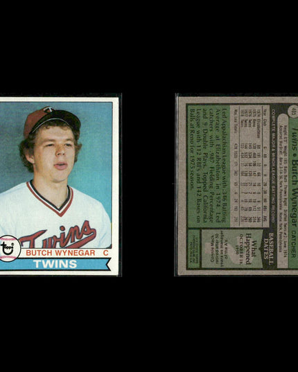 Minnesota Twins 1979 Topps Baseball 61-Card Lot Topps VG