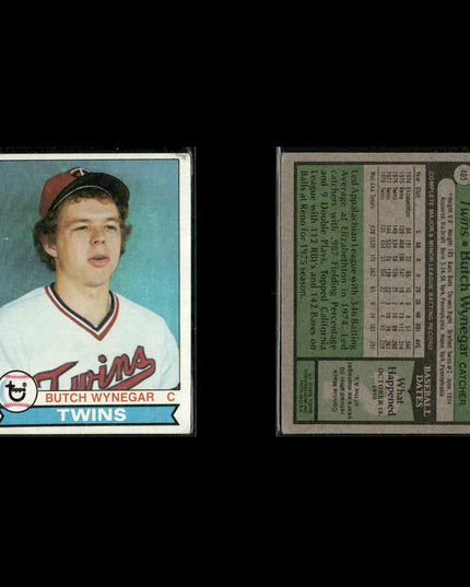 Minnesota Twins 1979 Topps Baseball 61-Card Lot Topps VG