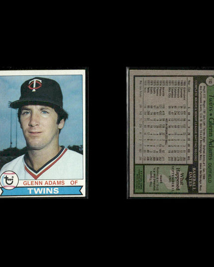 Minnesota Twins 1979 Topps Baseball 61-Card Lot Topps VG