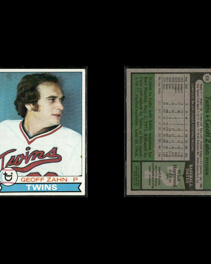 Minnesota Twins 1979 Topps Baseball 61-Card Lot Topps VG