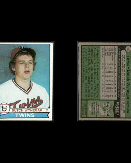 Minnesota Twins 1979 Topps Baseball 61-Card Lot Topps VG