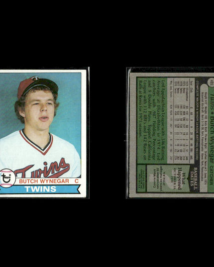 Minnesota Twins 1979 Topps Baseball 61-Card Lot Topps VG
