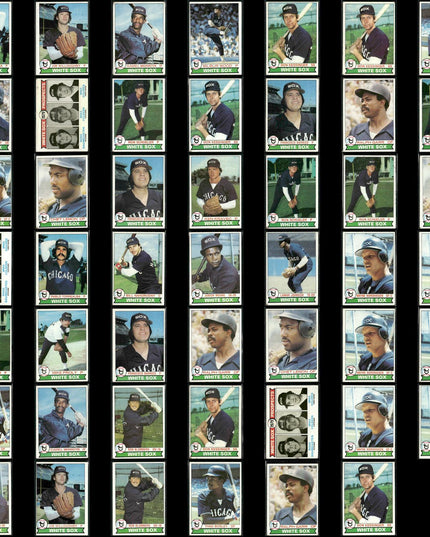 Chicago White Sox 1979 Topps Baseball 48-Card Lot Topps VG