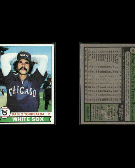 Chicago White Sox 1979 Topps Baseball 48-Card Lot Topps VG