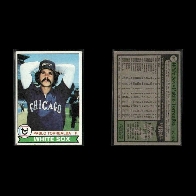 Chicago White Sox 1979 Topps Baseball 48-Card Lot Topps VG