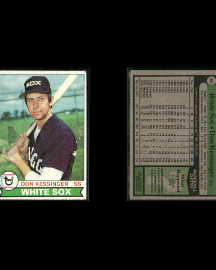 Chicago White Sox 1979 Topps Baseball 48-Card Lot Topps VG
