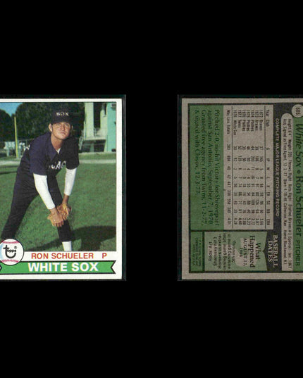 Chicago White Sox 1979 Topps Baseball 48-Card Lot Topps VG