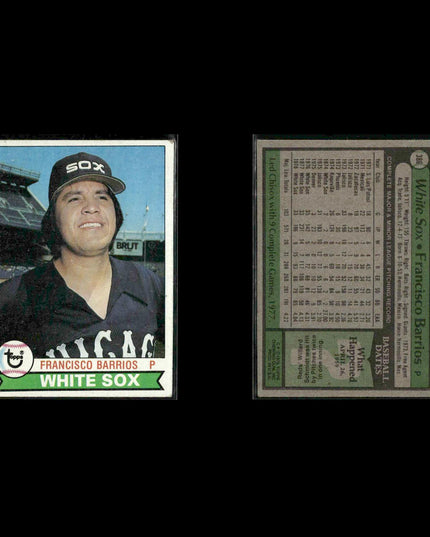 Chicago White Sox 1979 Topps Baseball 48-Card Lot Topps VG