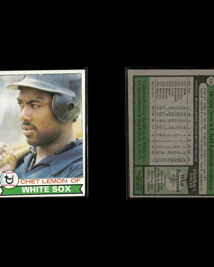 Chicago White Sox 1979 Topps Baseball 48-Card Lot Topps VG