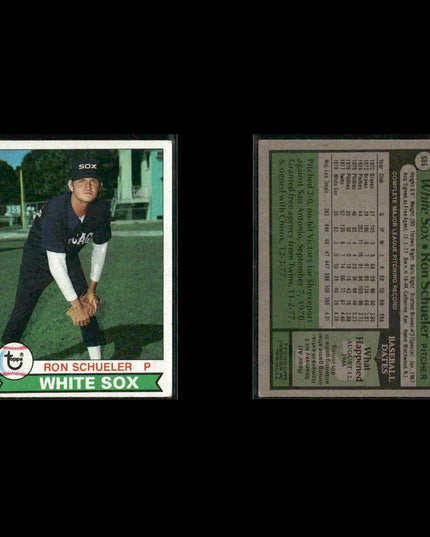 Chicago White Sox 1979 Topps Baseball 48-Card Lot Topps VG