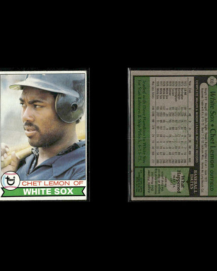 Chicago White Sox 1979 Topps Baseball 48-Card Lot Topps VG