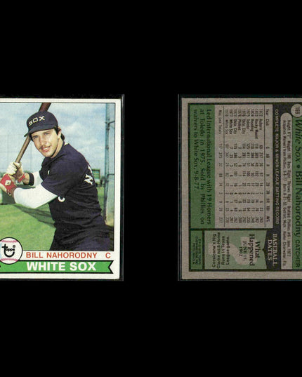 Chicago White Sox 1979 Topps Baseball 48-Card Lot Topps VG